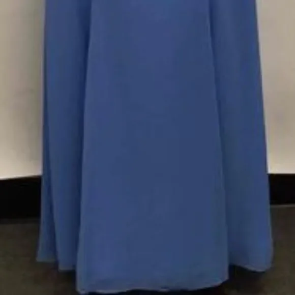 NWT Stunning David's Bridal Women's Blue Dress S12 - Picture 3 of 10